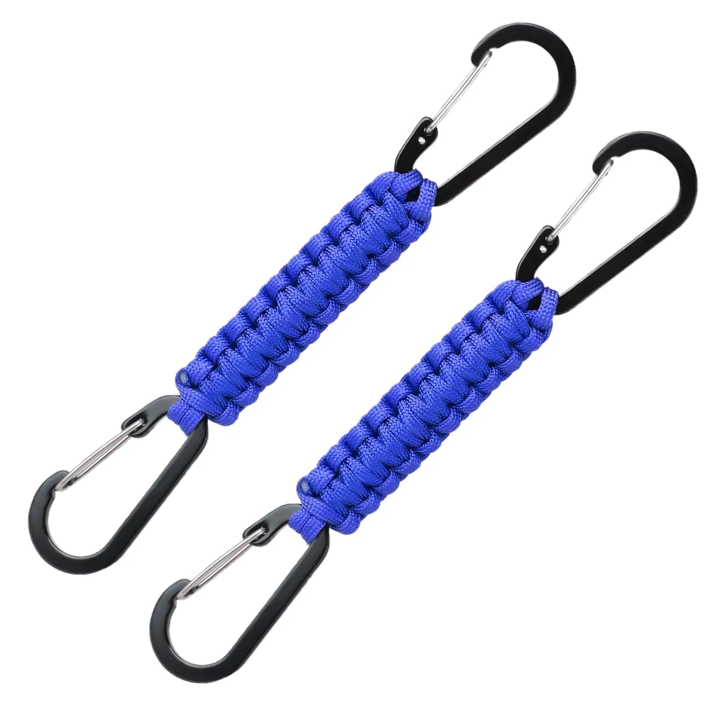 Paracord Dual-Carabiner Keychain